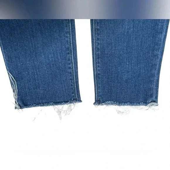 Hudson Nico Super Skinny Distressed Raw Hem Jeans  Size 27 - Picture 5 of 10